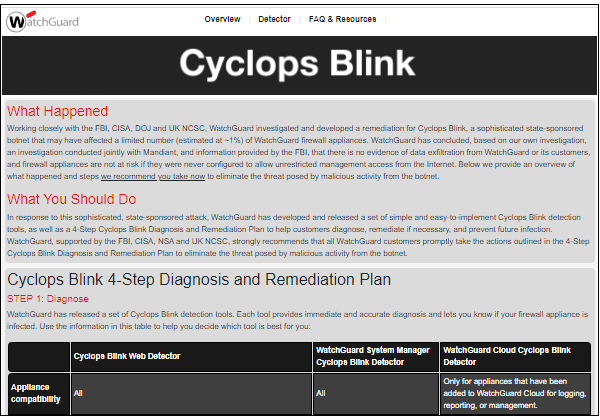 美、英发现新的僵尸网络恶意程序 Cyclops Blink-第1张图片-网盾网络安全培训